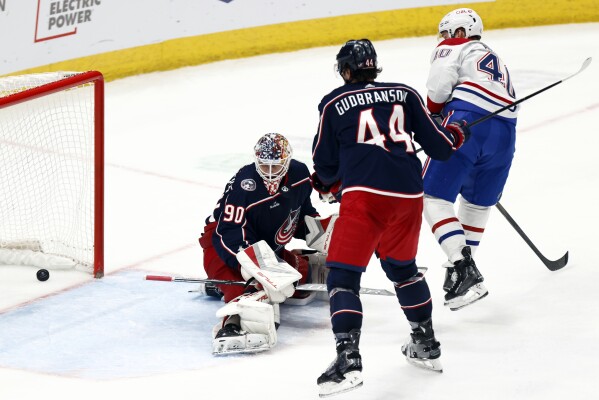 Montreal columbus hockey clearance